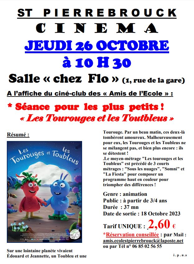 les tourouges et les toutbleus cinéma St Pierrebrouck.JPG