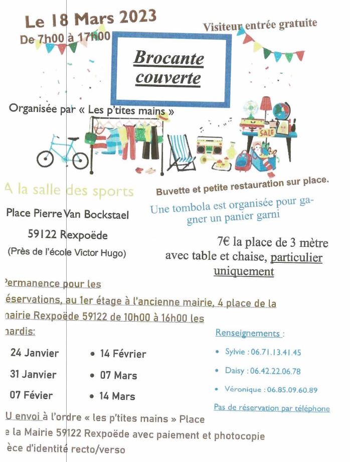 brocante couverte 18 mars Rexpoëde.JPG
