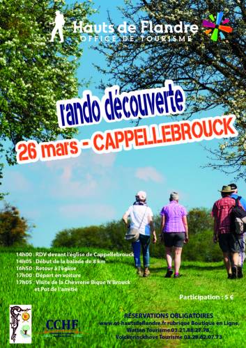 Autour de Cappellebrouck le 26 mars 2020